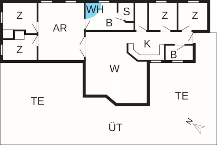 10 persoons vakantie huis in Idestrup-By Traum - Plattegrond