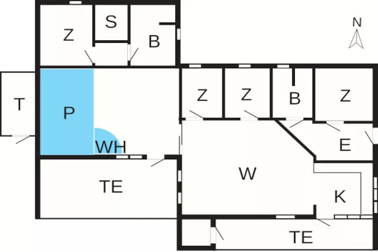 8 persoons vakantie huis in Ulfborg-By Traum - Plattegrond