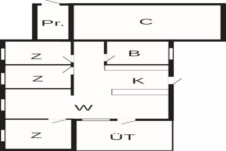 6 persoons vakantie huis in Nørre Nebel-By Traum - Plattegrond