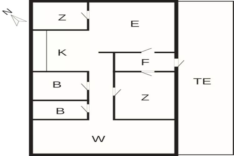 Sfeervol landelijk verblijf -- By Traum Ferienwohnungen - Plattegrond