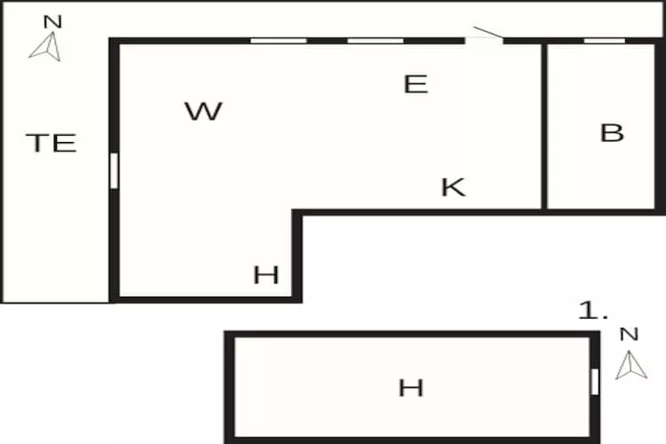 4 persoons vakantie huis in Skagen-By Traum - Plattegrond
