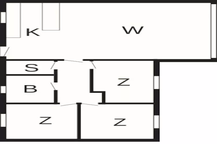 8 persoons vakantie huis in Børkop-By Traum - Plattegrond