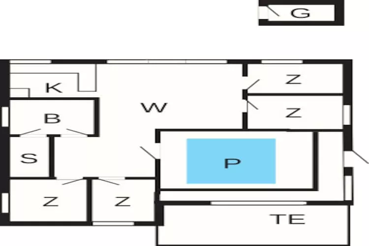 8 persoons vakantie huis in Ørsted-By Traum - Plattegrond