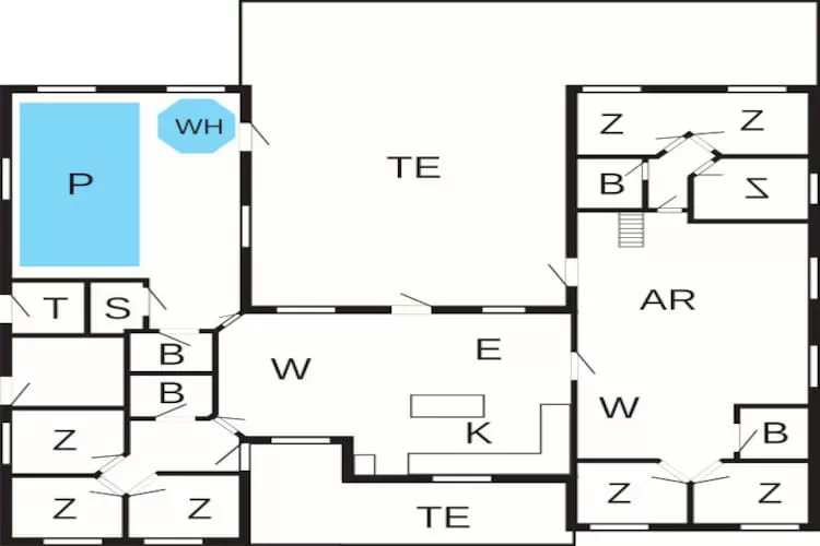 Luxe retraite met zwembad -- By Traum Ferienwohnungen - Plattegrond