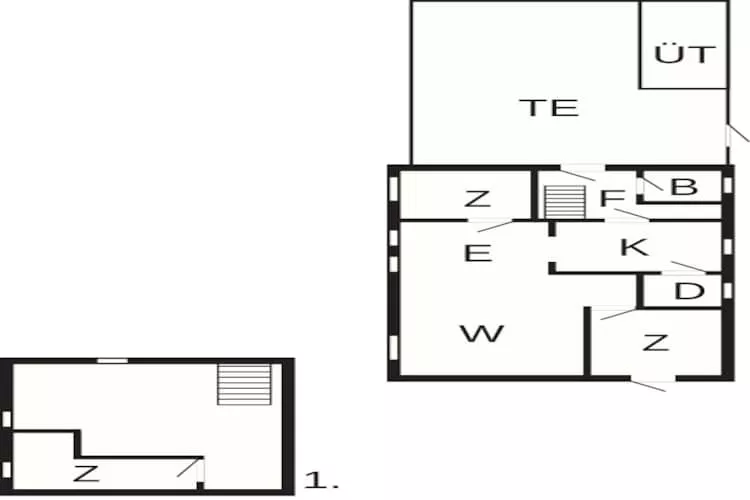 6 persoons vakantie huis in Lemvig - Plattegrond