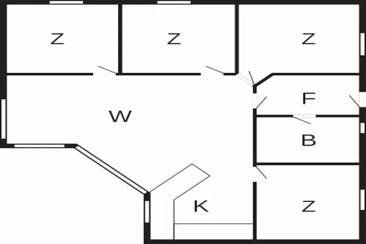 8 persoons vakantie huis in Roslev-By Traum - Plattegrond