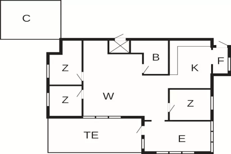 7 persoons vakantie huis in Hals-By Traum - Plattegrond