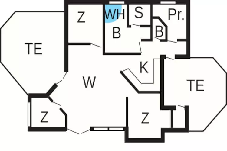Luxe Spa-Retraite in Bork -- By Traum Ferienwohnungen - Plattegrond