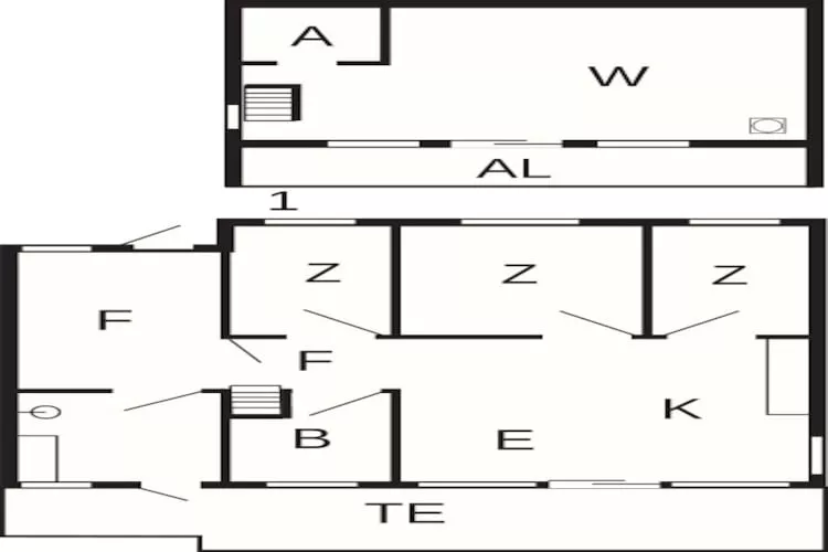 6 persoons vakantie huis in Hemmet-By Traum - Plattegrond