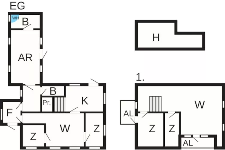 12 persoons vakantie huis in Vestervig-By Traum - Plattegrond