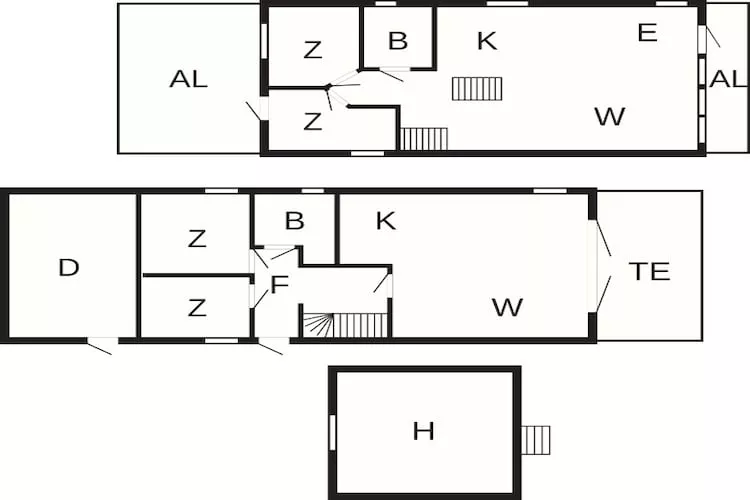 85885 FRUSTØA - Plattegrond