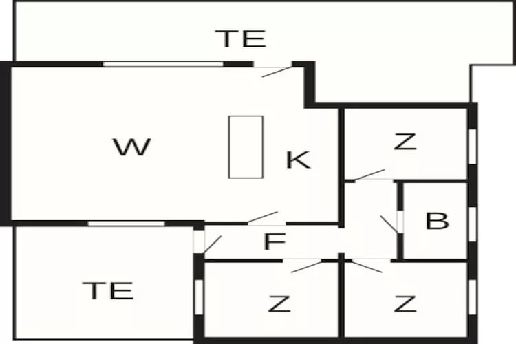 6 persoons vakantie huis in Glesborg-By Traum - Plattegrond
