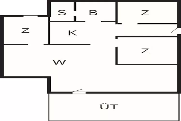 6 persoons vakantie huis in Juelsminde-By Traum - Plattegrond