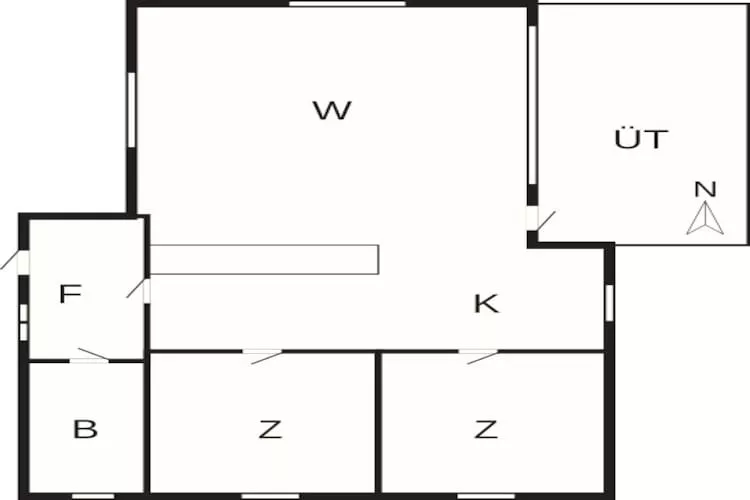 4 persoons vakantie huis in Frändefors - Plattegrond