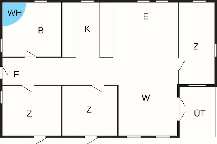 6 persoons vakantie huis in Hals-By Traum - Plattegrond