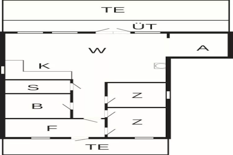 4 persoons vakantie huis in Oksbøl-By Traum - Plattegrond