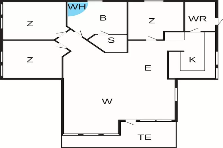 6 persoons vakantie huis in Store Fuglede-By Traum - Plattegrond