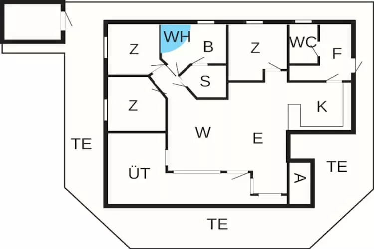 7 persoons vakantie huis in Ansager-By Traum - Plattegrond
