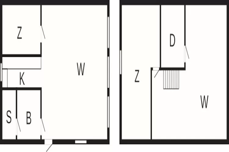 5 persoons vakantie huis in LÖGDEÅ - Plattegrond