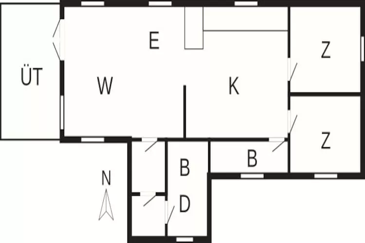 HUNDRE OG TJUETO - Plattegrond