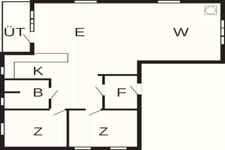5 persoons vakantie huis in Løkken-By Traum - Plattegrond