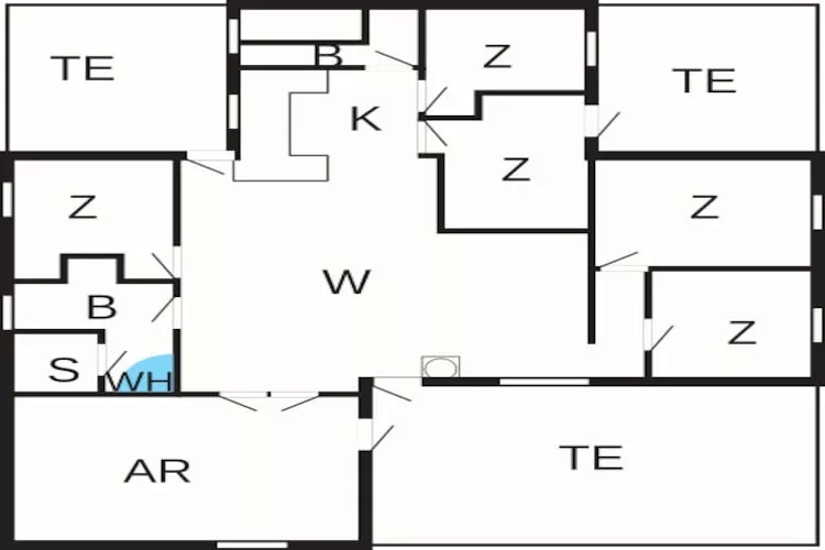 Luxe Spa Retreat aan Zee - Plattegrond