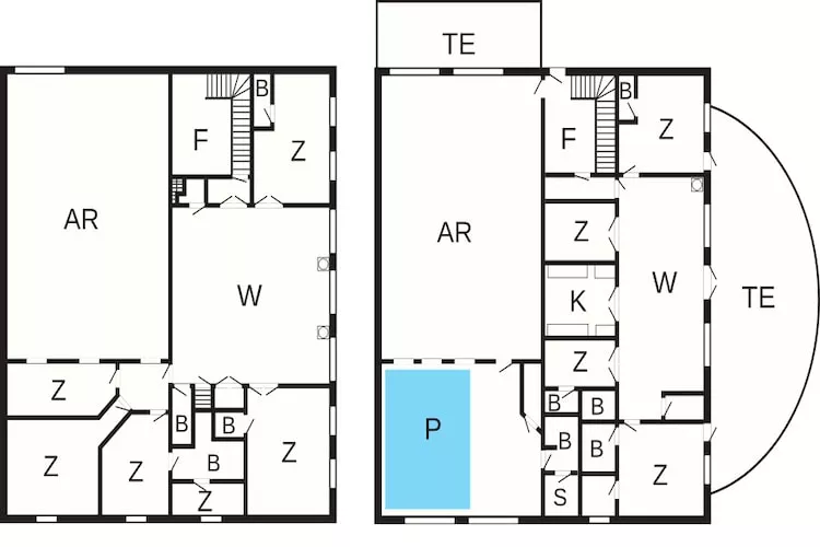Luxe retraite bij Asbolholm -- By Traum Ferienwohnungen - Plattegrond