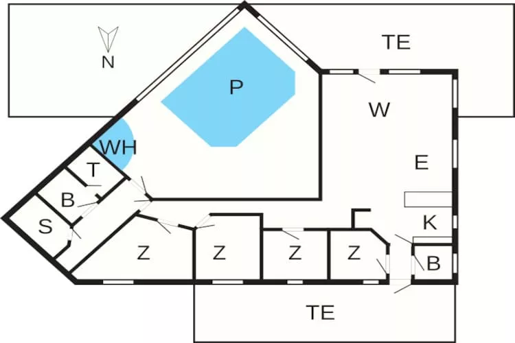 8 persoons vakantie huis in Ringkøbing-By Traum - Plattegrond