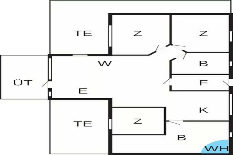 6 persoons vakantie huis in Sydals-By Traum - Plattegrond