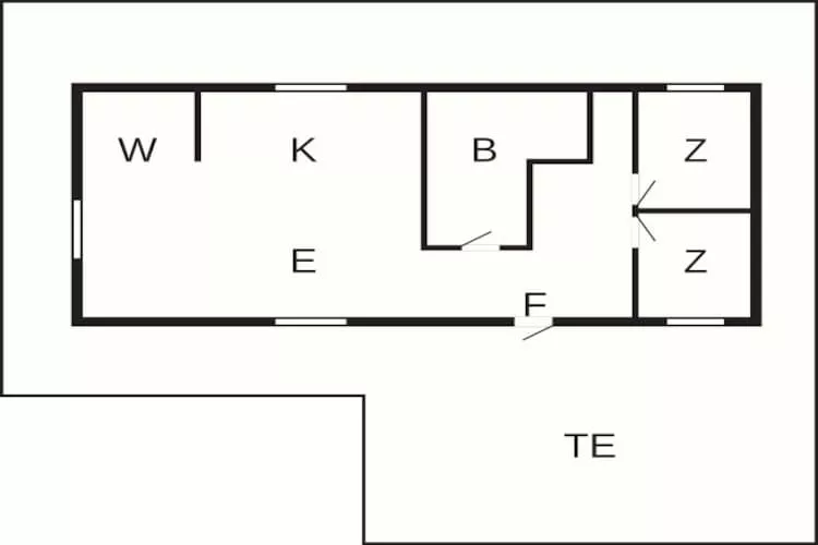 5 persoons vakantie huis in Ansager-By Traum - Plattegrond