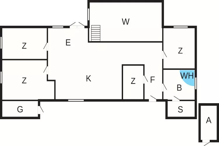 8 persoons vakantie huis in Saltum-By Traum - Plattegrond