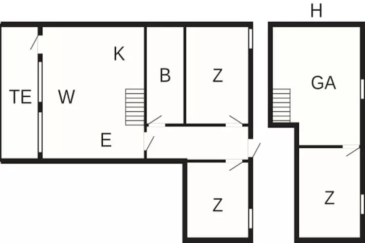 6 persoons vakantie huis in Ringkøbing-By Traum - Plattegrond