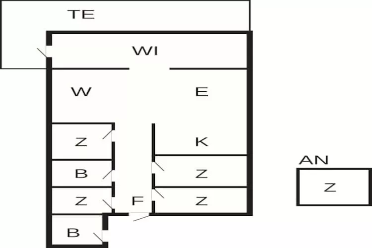 10 persoons vakantie huis in Fårevejle-By Traum - Plattegrond