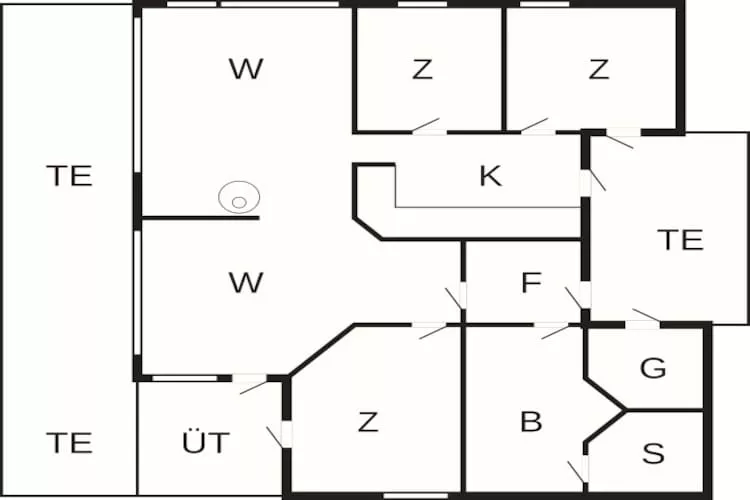 7 persoons vakantie huis in Løgstør-By Traum - Plattegrond