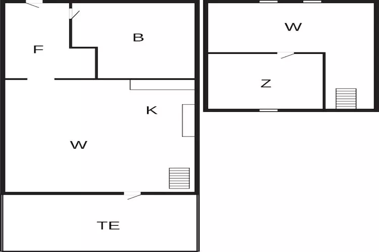 5 persoons vakantie huis in Rømø-By Traum - Plattegrond