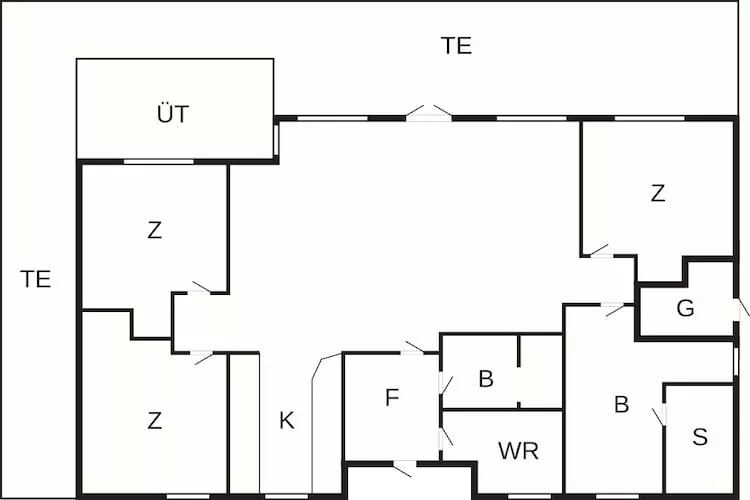 6 persoons vakantie huis in Aabenraa-By Traum - Plattegrond