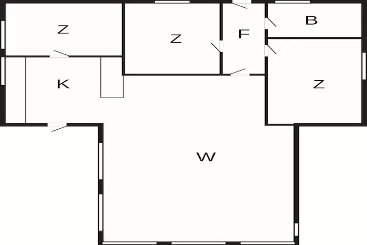 6 persoons vakantie huis in Rønde-By Traum - Plattegrond