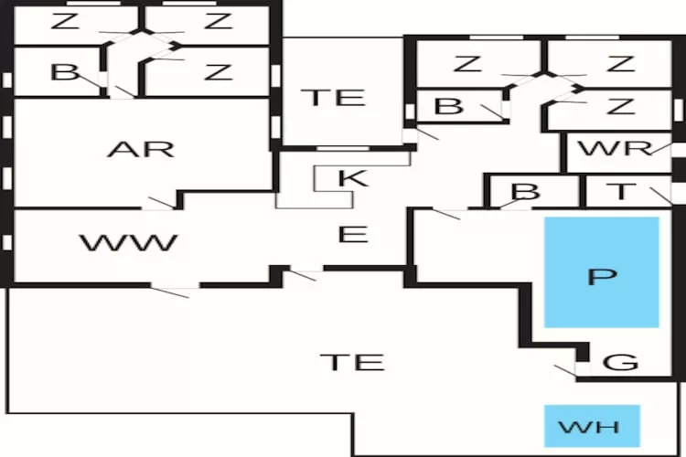 Luxe retraite in Romo -- By Traum Ferienwohnungen - Plattegrond
