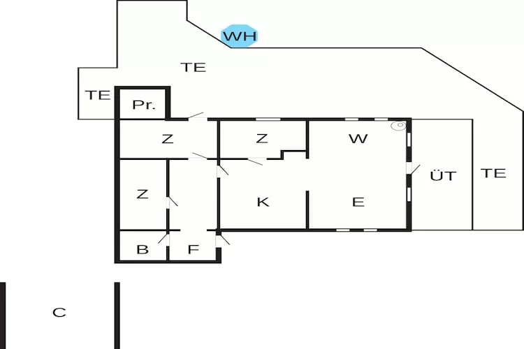 7 persoons vakantie huis in Højby-By Traum - Plattegrond