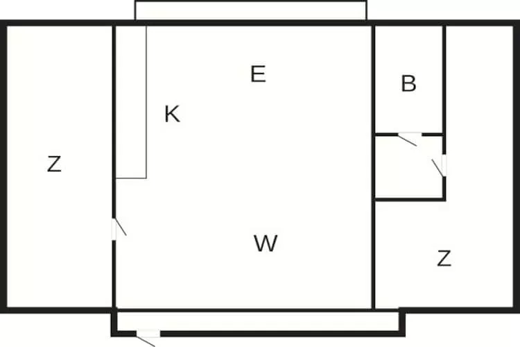 5 persoons vakantie huis in Vejby-By Traum - Plattegrond