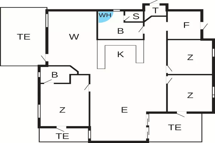 6 persoons vakantie huis in Vemb-By Traum - Plattegrond