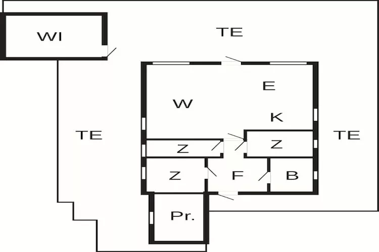 6 persoons vakantie huis in Åsenfjord-By Traum - Plattegrond
