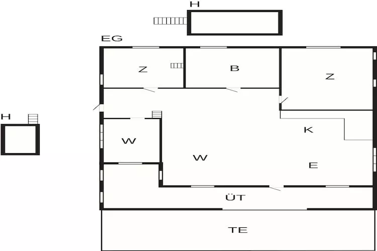 7 persoons vakantie huis in Løgstør-By Traum - Plattegrond