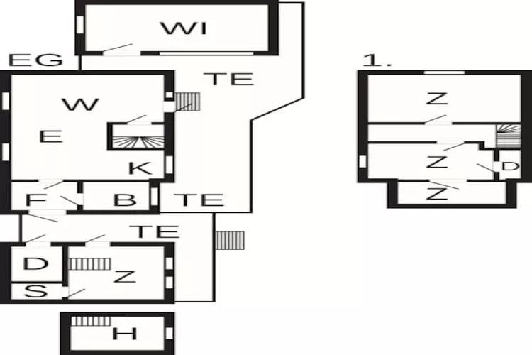 6 persoons vakantie huis in Sandhornøy-By Traum - Plattegrond