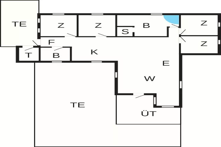 8 persoons vakantie huis in Hadsund-By Traum - Plattegrond