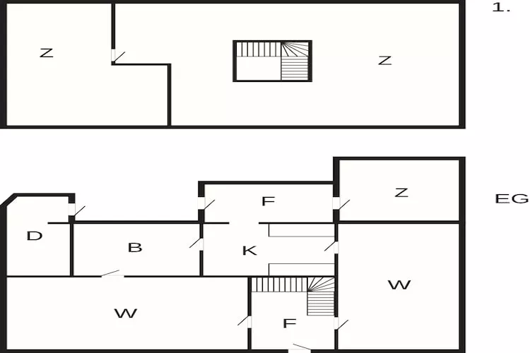 6 persoons vakantie huis in Løgstør-By Traum - Plattegrond