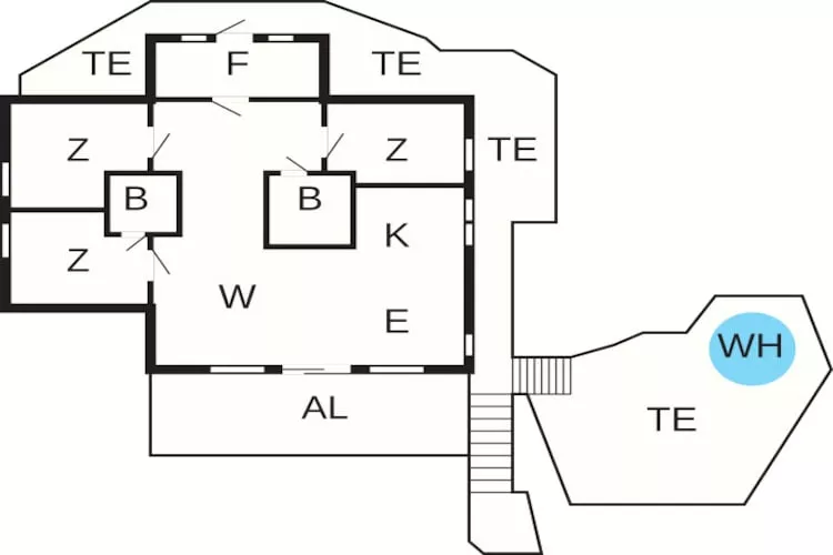 8 persoons vakantie huis in averøy-By Traum - Plattegrond