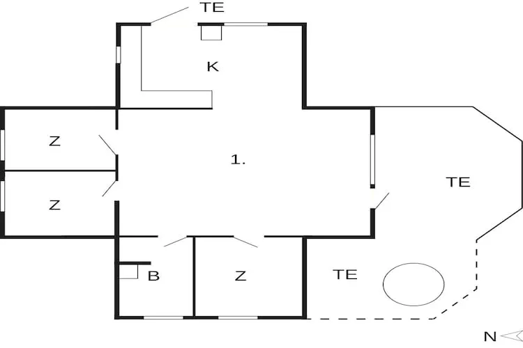 Licht vakantiehuis met hottub -- By Traum Ferienwohnungen - Plattegrond