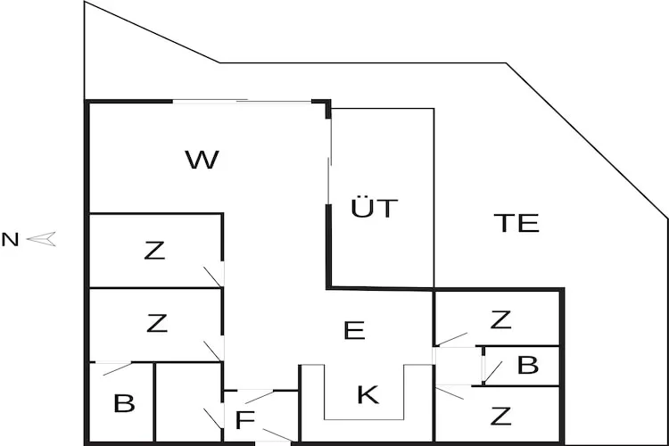 8 persoons vakantie huis in Ulfborg-By Traum - Plattegrond