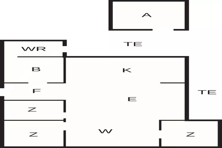 6 persoons vakantie huis in Nørre Nebel-By Traum - Plattegrond